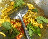รูปขั้นตอนการทำที่ 10 ของ ข้าวผัดเขียวหวาน