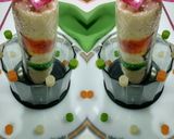 A picture of step 13 of Tricolor Delight.
