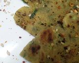 A picture of step 5 of Zucchini and Avacado (no water) Paratha.