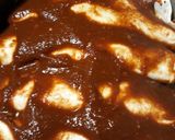 A picture of step 6 of Enchiladas on the Stovetop.