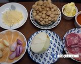雞肉野蕈燉飯的食譜步驟1照片