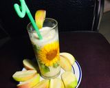 A picture of step 3 of Apple & banana smoothie🍎🍏.