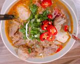 Hình bước làm 5 của món Bún Bò Huế