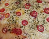 Foto del paso 4 de la receta: Pizzas cumpleañeras veganas 🌱