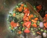 A picture of step 3 of Mint pulao.