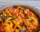 Foto langkah ke 9 dari resep Pepes Ayam Pedas.