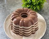 Foto langkah ke 5 dari resep Puding Lapis Cokelat.