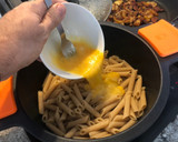 Foto del paso 3 de la receta: Macarrones al huevo con chorizo y sobrasada
