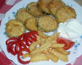 Rántott cukkini Air Fryerben recept fázis 9 fotója