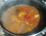 Foto del paso 14 de la receta Cazuela de boquerones en salsa de tomates negros