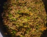 A picture of step 4 of Rice and Broccoli Casserole w/Sausage and Cheese.