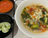 Foto langkah ke 7 dari resep Sup Kembang Tahu.