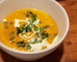 A picture of step 12 of Creamy Red Thai Curry Squash Soup.
