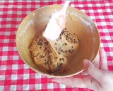 รูปขั้นตอนการทำที่ 7 ของ Soft cookie คุกกี้นิ่ม จากหม้ออบลมร้อน