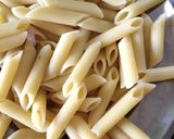 A picture of step 3 of Penne pasta.
