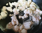 Foto del paso 3 de la receta: Pollo teriyaki sobre cogollos
