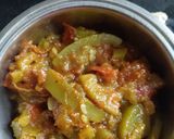 A picture of step 1 of Ghiya ki sabji.