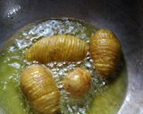 গার্লিক হ্যাসেল সেলবেক (garlic hassle back potatoes recipe in Bengali) রেসিপির ধাপ 1 ছবি