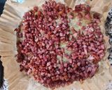 Foto del paso 6 de la receta: Crema de puerro con jamón crujiente en MCC