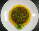 A picture of step 3 of Monsoon flower sabji.