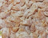 Foto del passaggio 1 della ricetta Straccetti di pollo in cavolo rosso😋