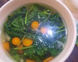 Foto langkah ke 4 dari resep Sayur Bayam Kemangi Sayur Bening ala Dapur Rumah.