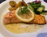 Foto langkah ke 3 dari resep Salmon with lemon butter sauce.