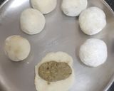 A picture of step 3 of Dried Cranberries stuffed Farali Pattice. (Vrat Special).