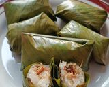 Foto langkah ke 9 dari resep Lemper isi Ayam.