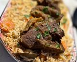 صورة لخطوة 11 من وصفة طاجن أرز باللحم البقري