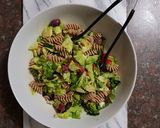 A picture of step 12 of Bornmann's Vegan Summer Salad.