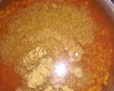 A picture of step 2 of Chole ki sabji.