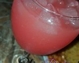 A picture of step 2 of Watermelon splash 🍷.