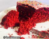 A picture of step 1 of Red Velvet Cake.