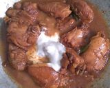 Foto langkah ke 5 dari resep Ayam kecap dengan santan.