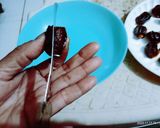 A picture of step 1 of Shahi tasty date(Khajur) and paan bites.