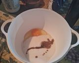 Foto del paso 1 de la receta: Galletas materas de vainilla rellenas con chocolate🫓🍫