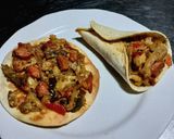 Foto del paso 4 de la receta: Tacos c/lo que encontré en casa 🌮🏡🍅🫑