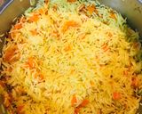 صورة لخطوة 2 من وصفة دجاج مشوي على الفحم 🍗🔥 مع ارز بالجزر 🤤🥕