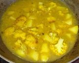ফুলকপি আলু ডালনা(foolkopi aloo dalna recipe in bengali) রেসিপি ধাপ - 4 ছবি