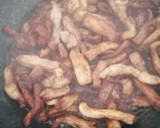 Foto del paso 5 de la receta: Baguete Viena de Secreto Ibérico al Pedro Ximénez con Verduritas a la Soja con Hierbabuena