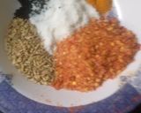 A picture of step 1 of Tamatar ki lonji.