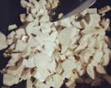 Foto langkah ke 2 dari resep Tahu Cincang Tumis Saus Tiram.