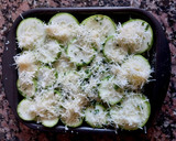 Foto del paso 4 de la receta: "Pastel" de zucchini y seitán. ♻️