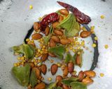 பாதாம் கற்பூரவள்ளி துவையல் (Badam karpooravalli thuvaiyal recipe in tamil) ரெசிபி ஸ்டேப் 1 புகைப்படம்