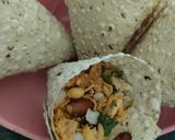 A picture of step 8 of Papad Roll 😋😋.