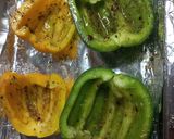 A picture of step 3 of Roasted Bell Peppers.