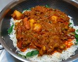 A picture of step 9 of Paneer tikka biryani.