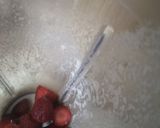 A picture of step 2 of Strawberry Milkshake 🍓.