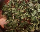 Foto del paso 3 de la receta: Espinazo con verdolagas